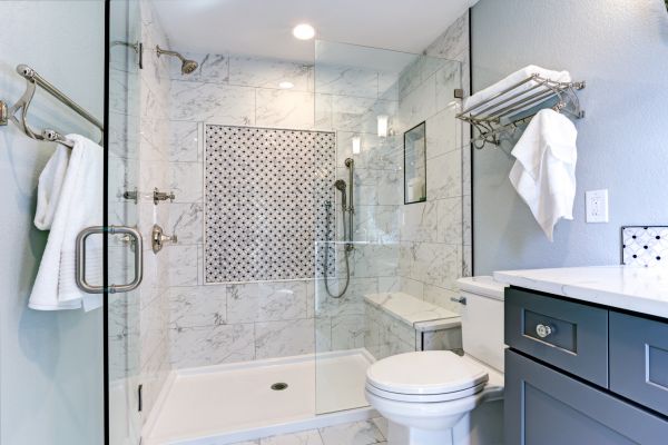 Shower Base Installation in Greenfield